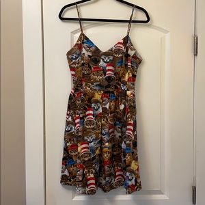 Retrolicious cat dress